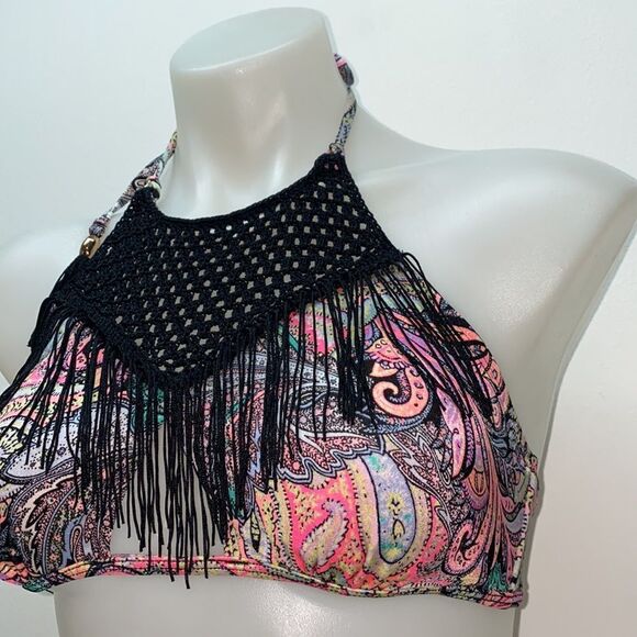 🔥🏖VICTORIA SECRET swimsuit top large push-up bottom- large New #3 - Picture 3 of 7